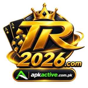 TR 2026 Game gold logo with APKActive branding